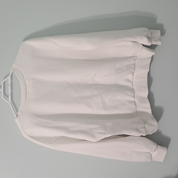 White Sweatshirt - Picture 3 of 5